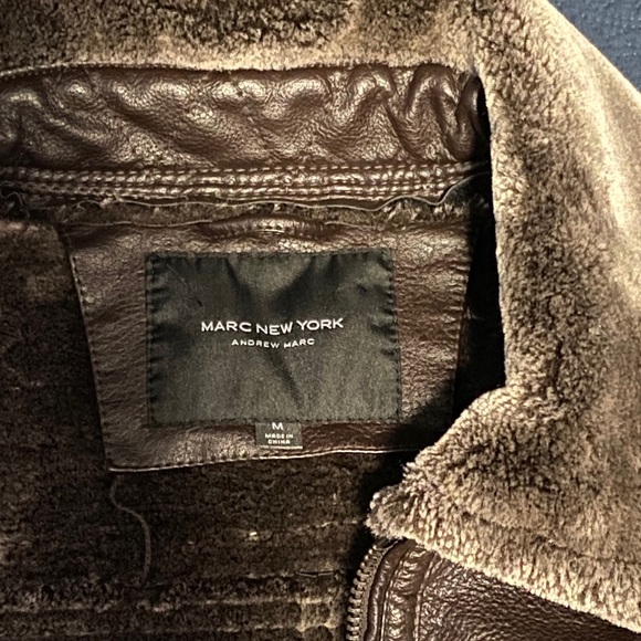 Marc New York Leather Jacket - Picture 2 of 4